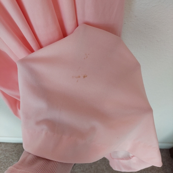 Vintage Terri Juniors Floral V-neck Slip Maxi Dress Size 7 - Picture 9 of 12